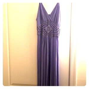 Spaghetti strapped maxi dress